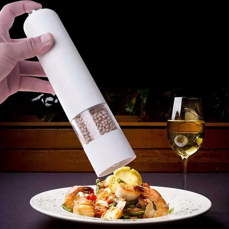 Outdoor Power Grill - Electric Salt and Pepper Grinder Set