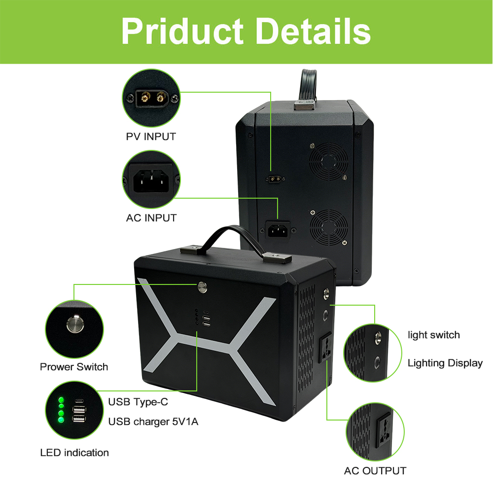Outdoor Power Plug In - 500W 220V 230V Universal plug Shipping