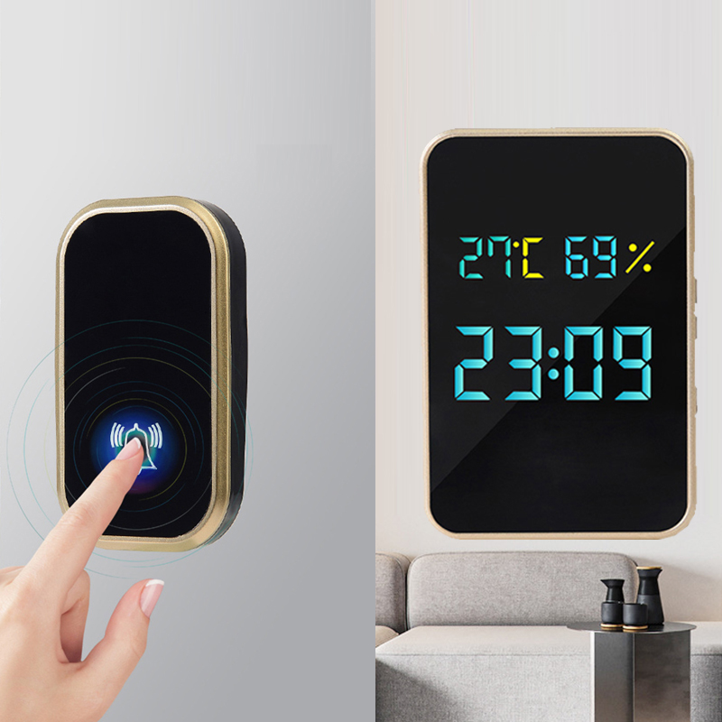 Outdoor Power Wash - Wireless Doorbell No Battery required Self-Powered