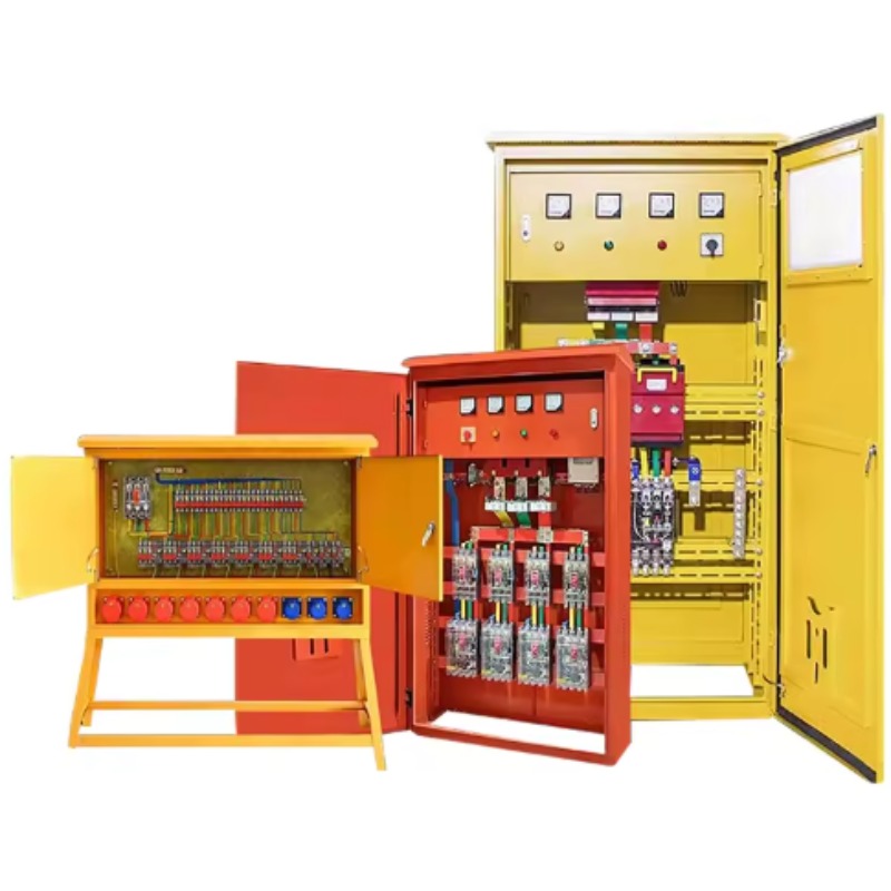 Panel Power Outdoor - Yellow Safety Switch Box Outdoor Temporary