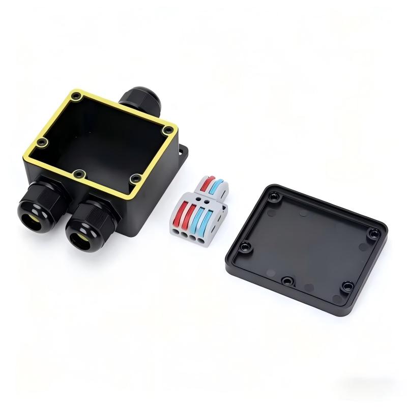 Outdoor Power Supply Box - Junction Box Waterproof IP68 2 Way