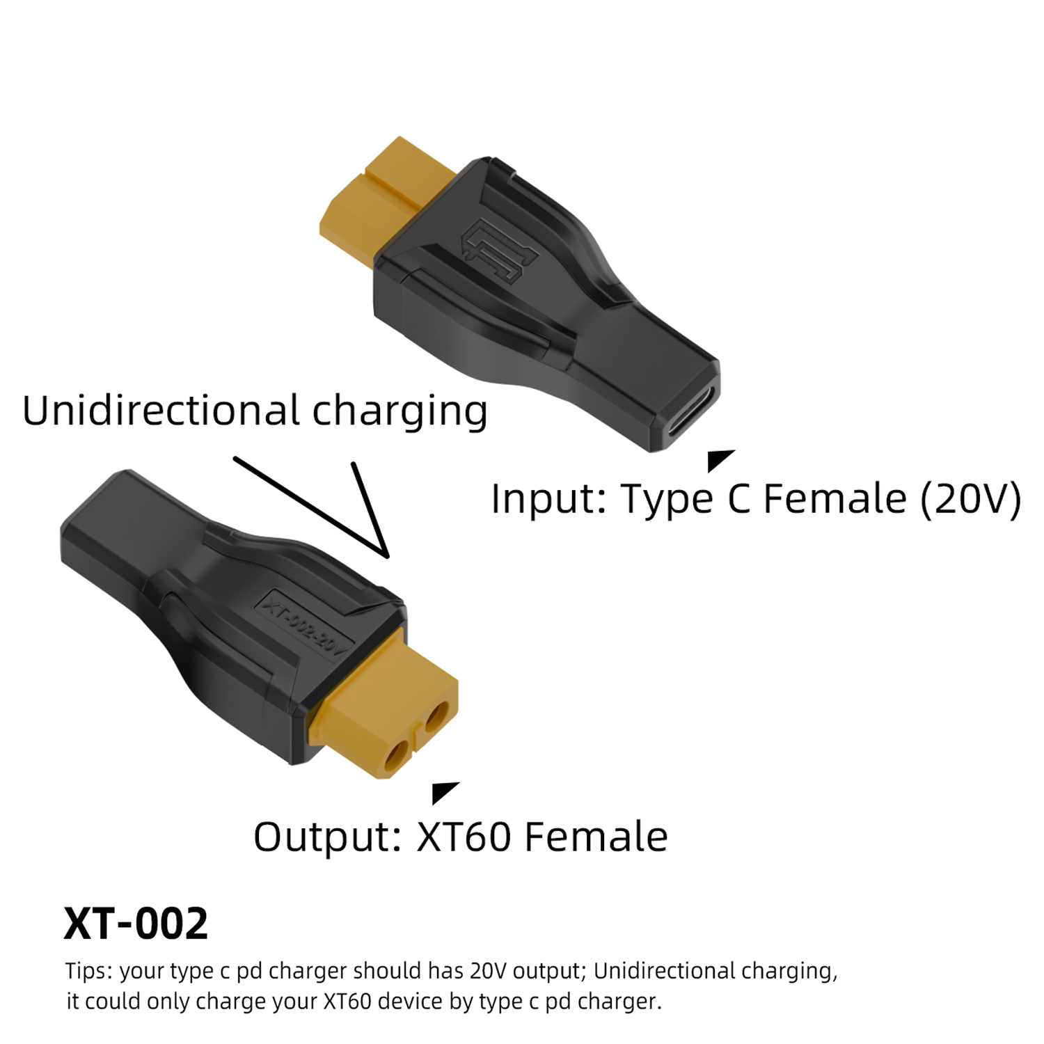 Outdoor Power Adapter Usb - USB C to XT60 Adapter Converter