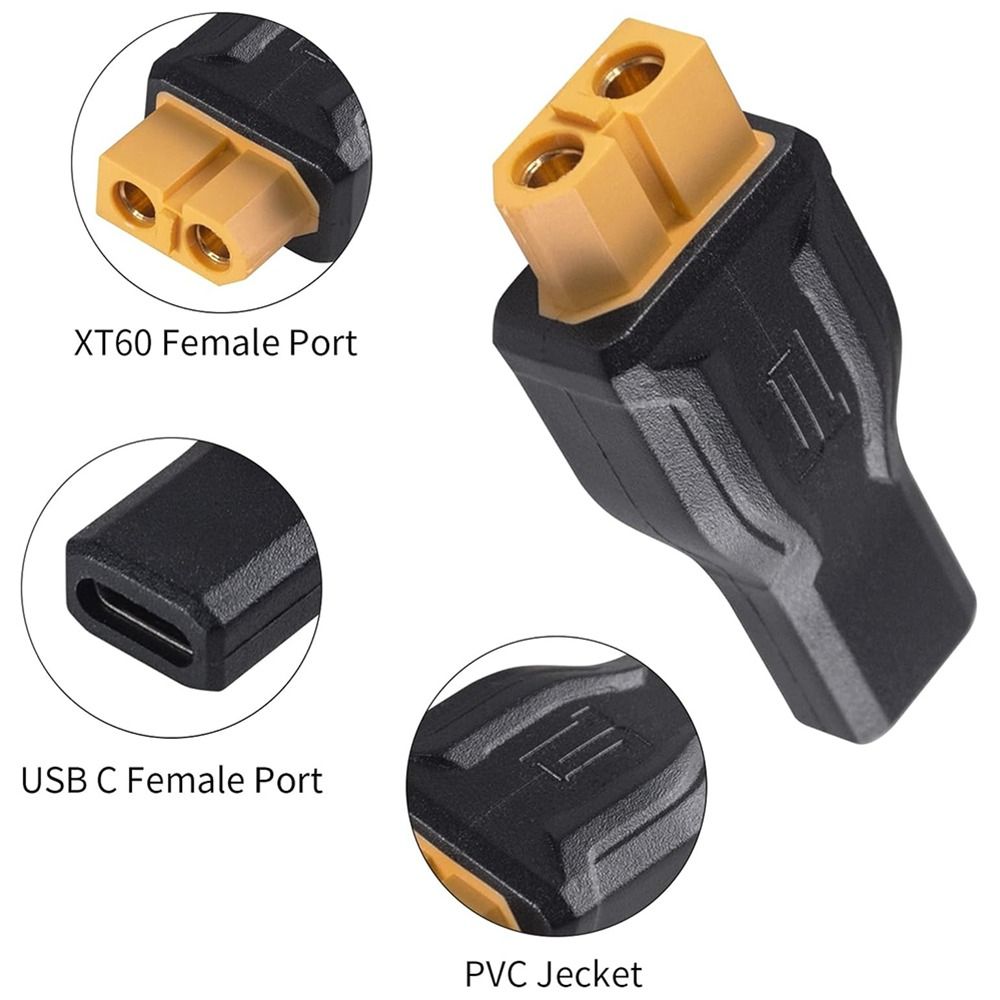 5525 7450 USB C to XT60 Adapte - огляд і ціна Outdoor Power Adapter Usb