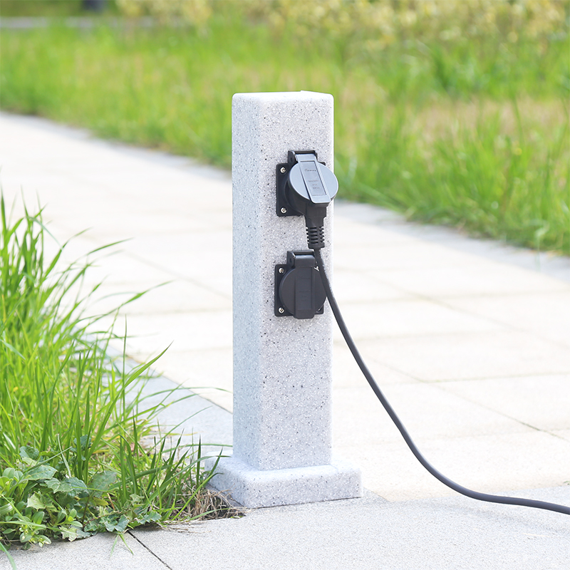 Vertical power socket PE water - огляд і ціна Outdoor Power Outlet