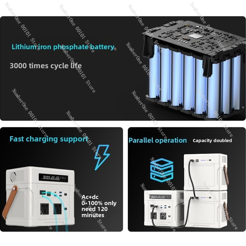 Portable 1000W Outdoor Power S - огляд і ціна Outdoor Power Generator