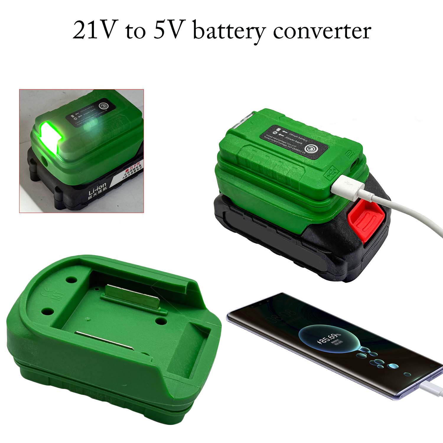 For Outdoor Work Power Bank Ad - огляд і ціна Outdoor Power Adapter Usb