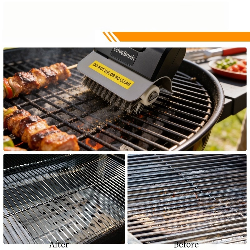 JUSTINLAU Electric Grill Brush - огляд і ціна Outdoor Power Grill