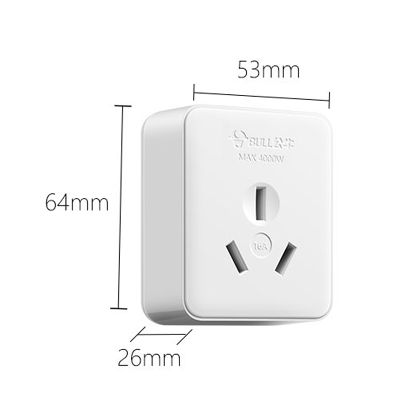 China 3 Flat Pin Wall Surface  - огляд і ціна Outdoor Power Outlet