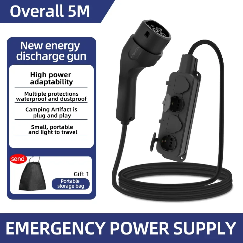 Portable 16A 4KW Electric Car  - огляд і ціна Outdoor Power Outlet