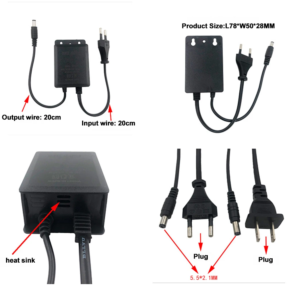 Outdoor AC 100-240V Input DC 1 - огляд і ціна Outdoor Power Plug In