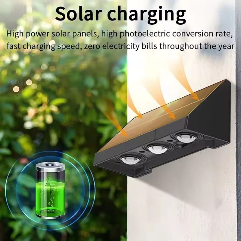 Solar Wall Lamp Outdoor Waterp - огляд і ціна Outdoor Power Number