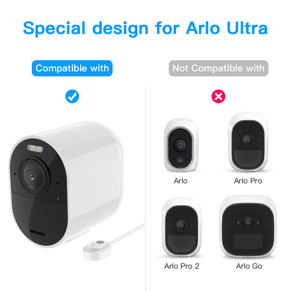 Power Cord for Arlo Ultra 4K U - огляд і ціна Outdoor Power Plug In