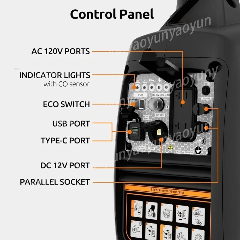 Portable Inverter Generator 25 - огляд і ціна Portable Generator Inverter