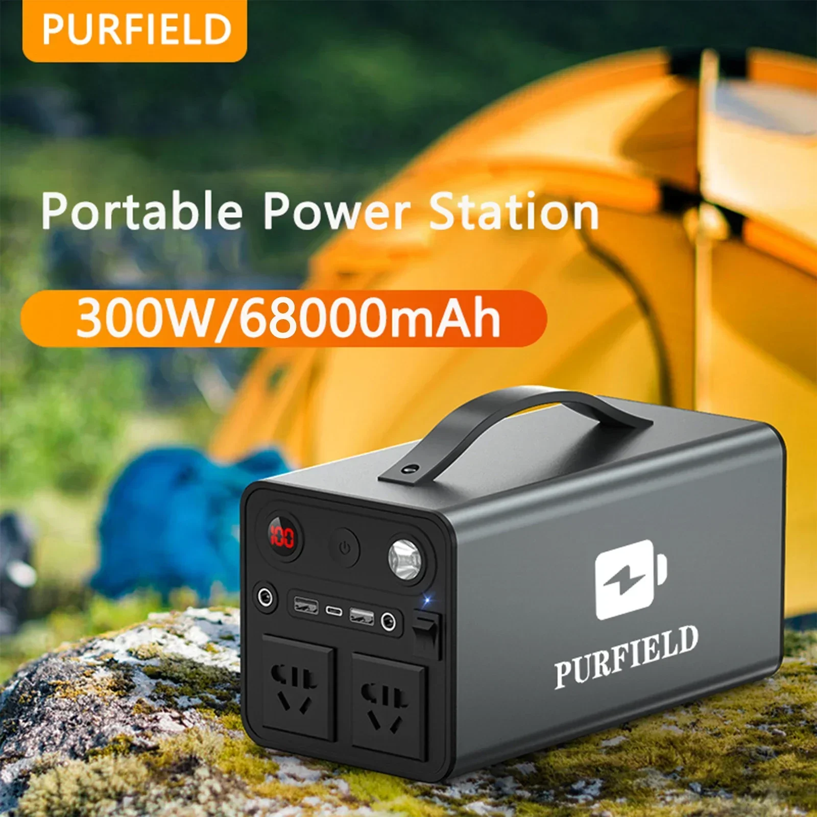 PURFIELD Portable Power 68000m - огляд і ціна Outdoor Power Generator