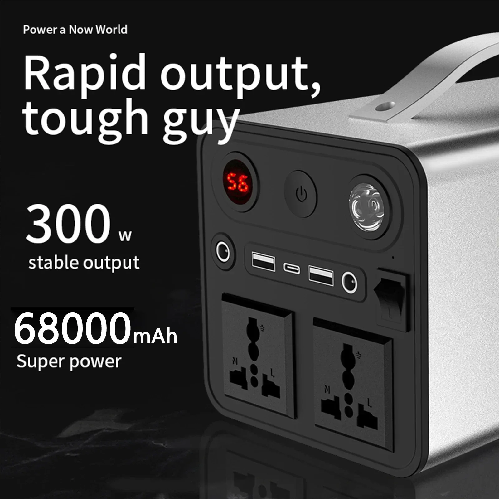 PURFIELD Portable Power 68000m - огляд і ціна Outdoor Power Generator