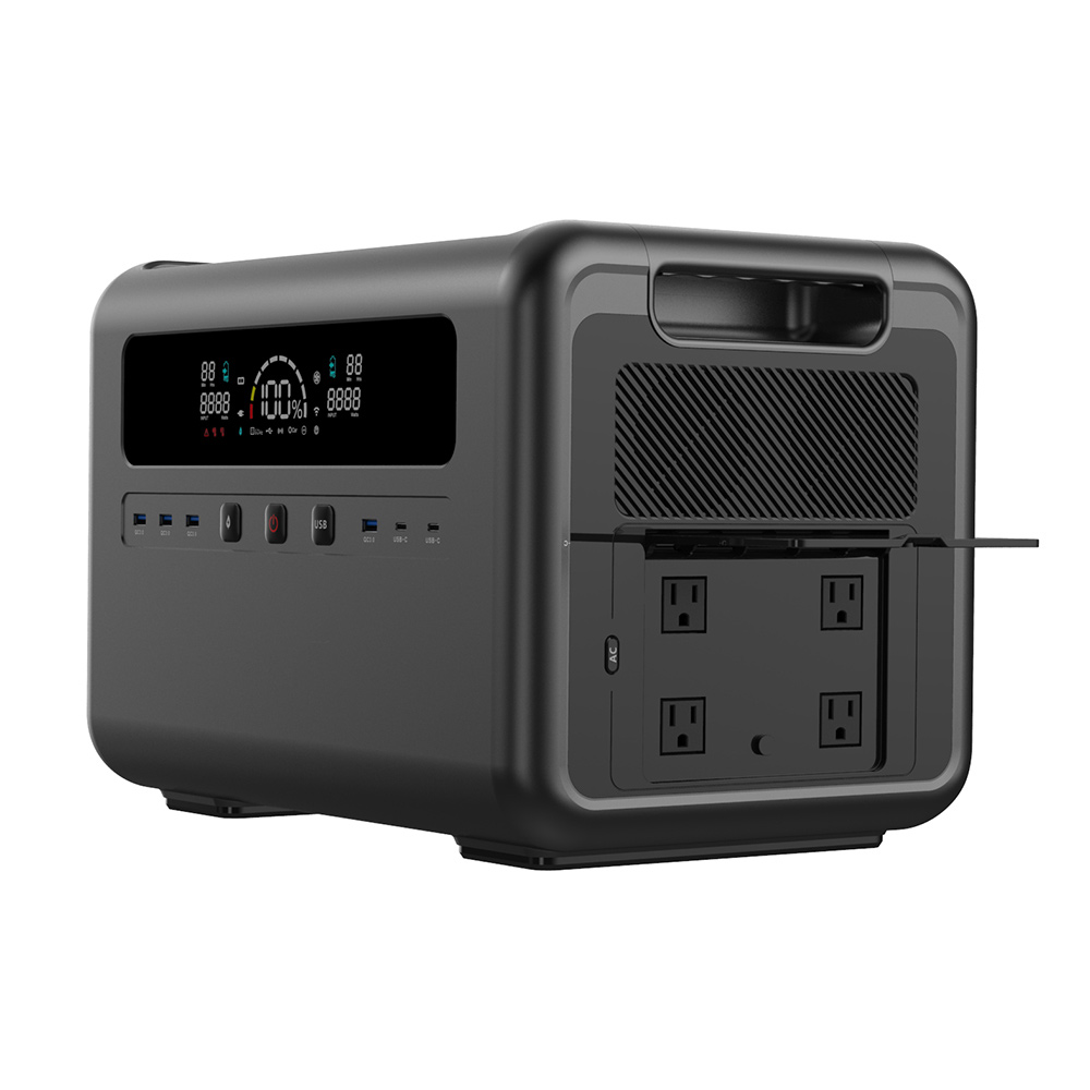 2400W Solar Power Generator, L - огляд і ціна Outdoor Power Generator
