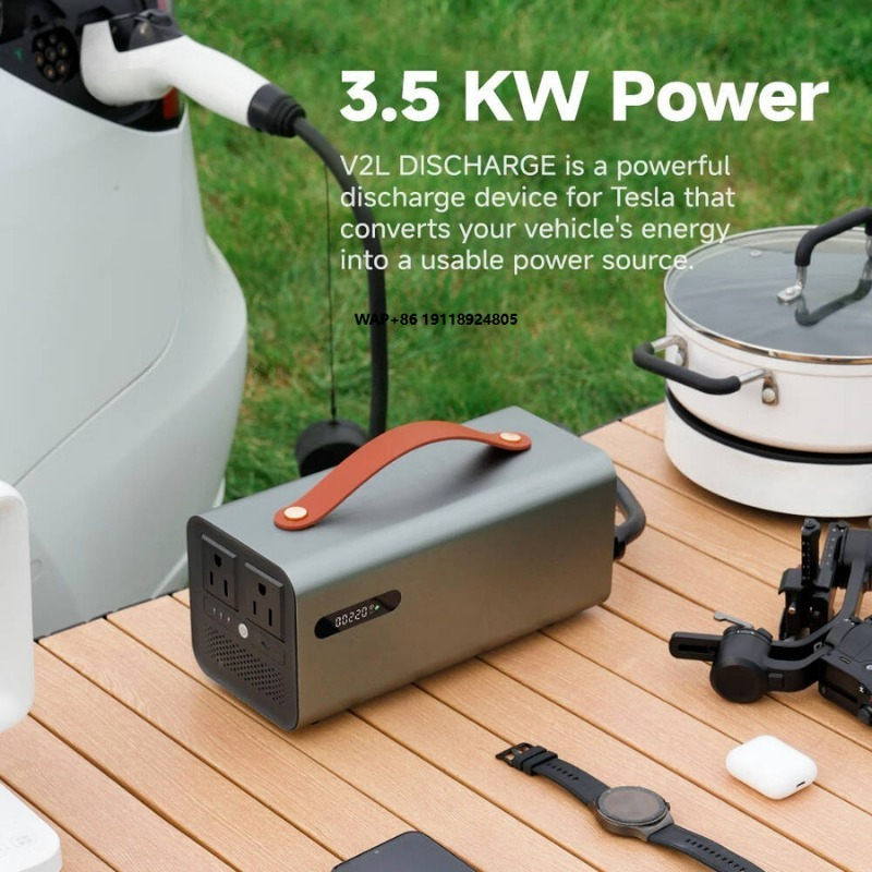 3.5kW NACS V2L Discharge Stati - огляд і ціна Outdoor Power Solutions