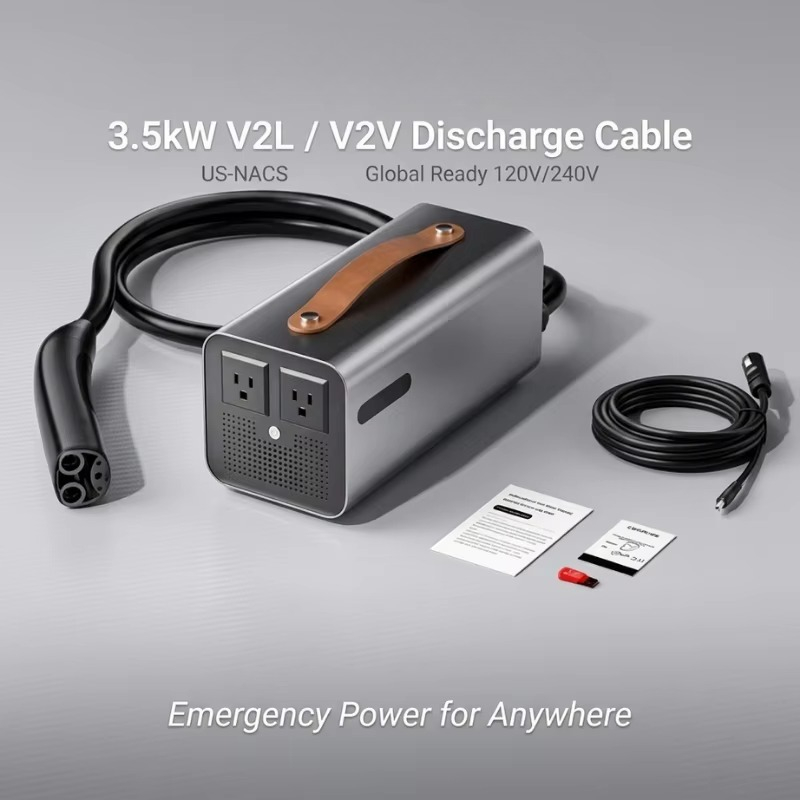 3.5kW NACS V2L Discharge Stati - огляд і ціна Outdoor Power Solutions