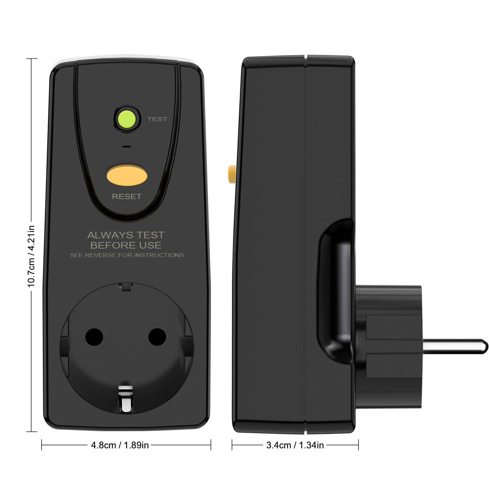16A Leakage Protection Plug EU - огляд і ціна Outdoor Power Outlet