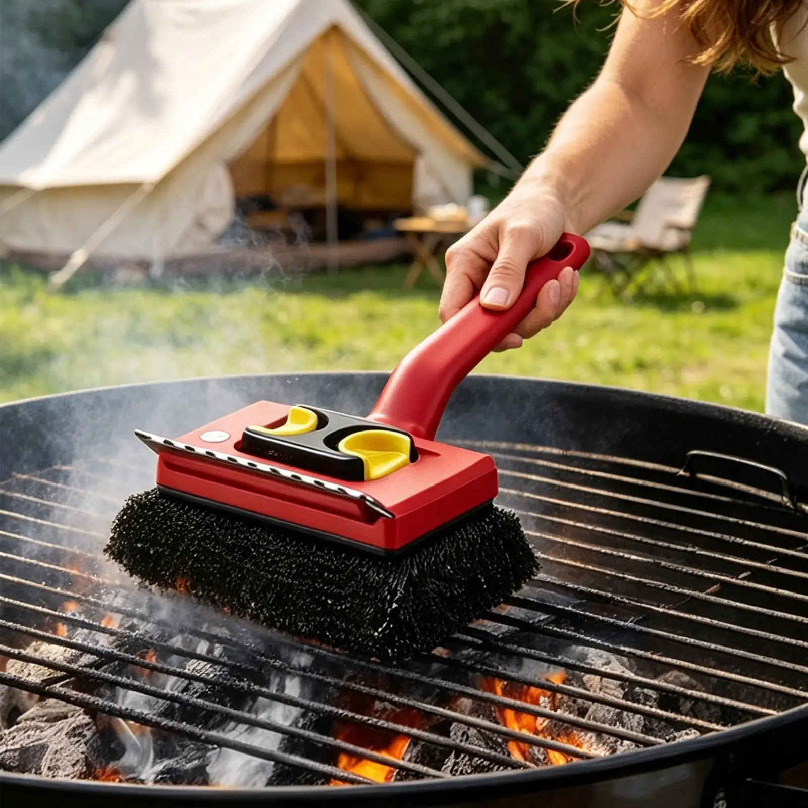 Long Handle Electric Grill Bru - огляд і ціна Outdoor Power Grill