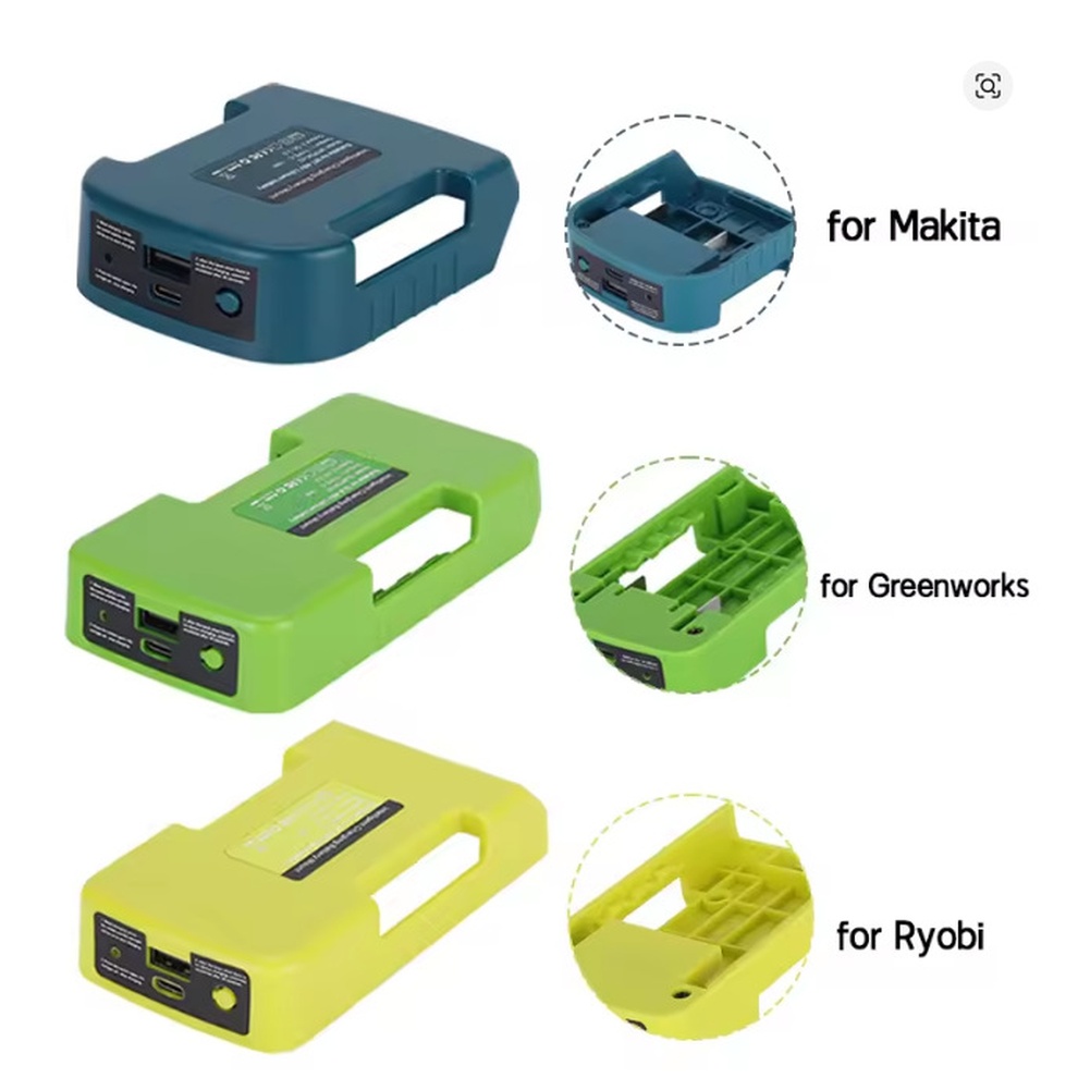 40V Belt Attachment USB Charge - огляд і ціна Outdoor Power Adapter Usb
