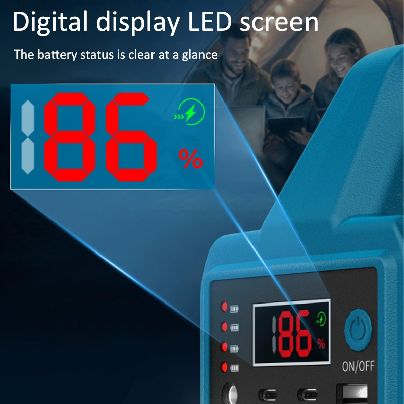 600W Lithium Battery Inverter  - огляд і ціна Outdoor Power Adapter Usb