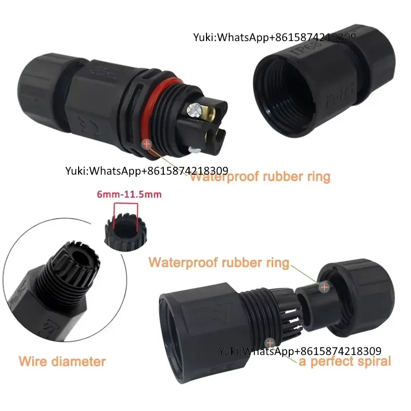 IP68 Waterproof Cable T Tap El - огляд і ціна Outdoor Power Wire