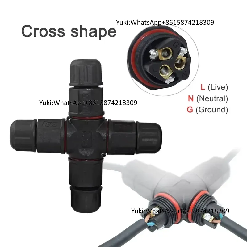 IP68 Waterproof Cable T Tap El - огляд і ціна Outdoor Power Wire