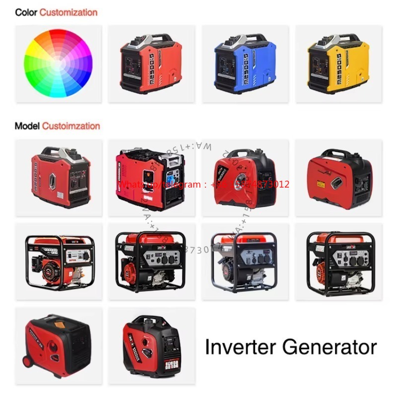 Dual Fuel 5000W 5kw 6.5kva Por - огляд і ціна Portable Generator Inverter